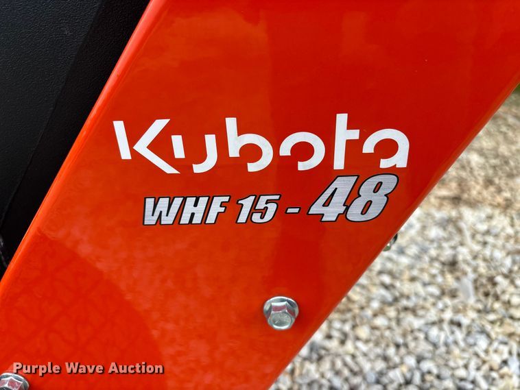 image for item EM0099 2023 Kubota WHF15NC-48-2 lawn mower