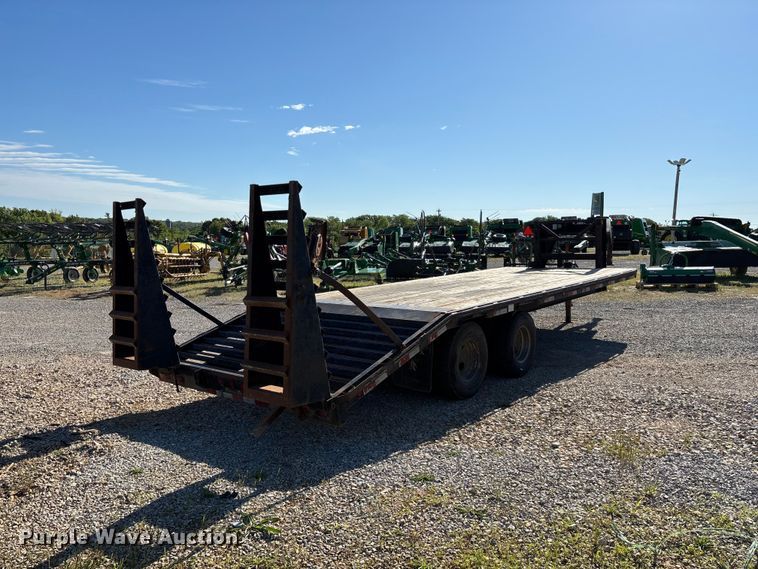 image for item EO4254 2005 Big Tex 20GN equipment trailer