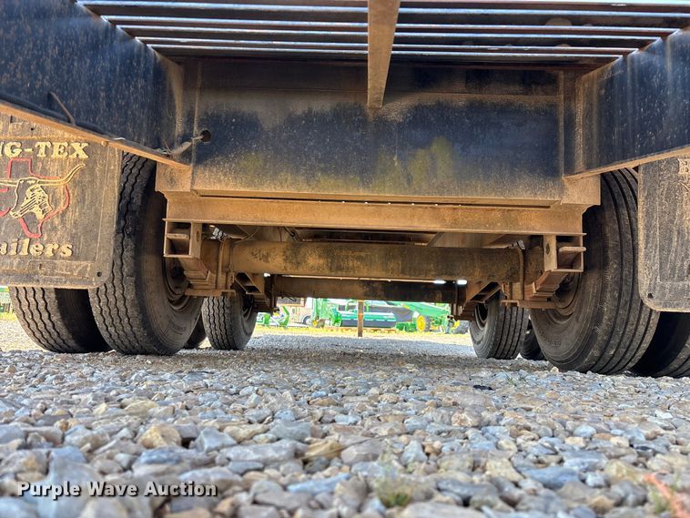 image for item EO4254 2005 Big Tex 20GN equipment trailer