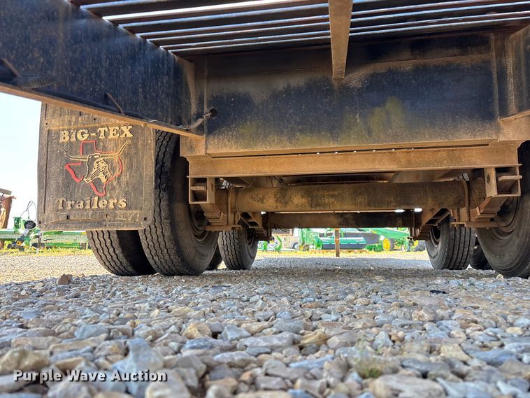 image for item EO4254 2005 Big Tex 20GN equipment trailer