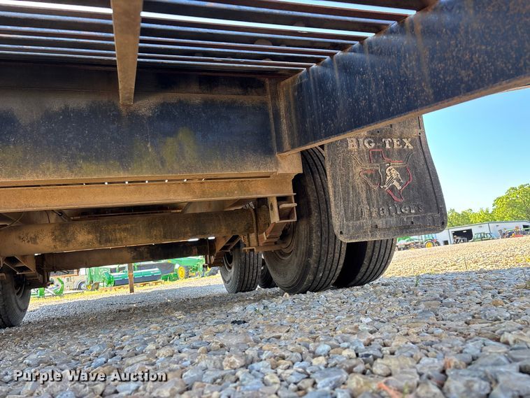 image for item EO4254 2005 Big Tex 20GN equipment trailer