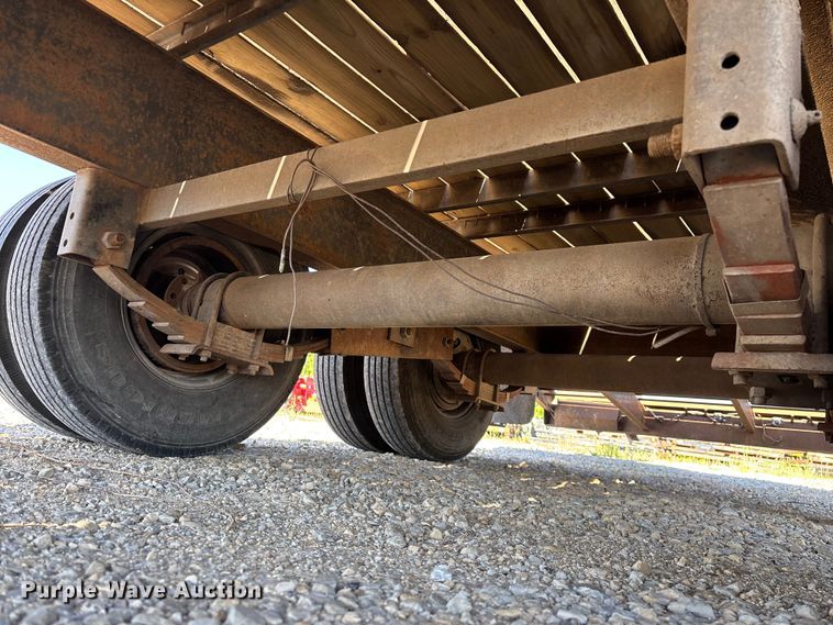 image for item EO4254 2005 Big Tex 20GN equipment trailer