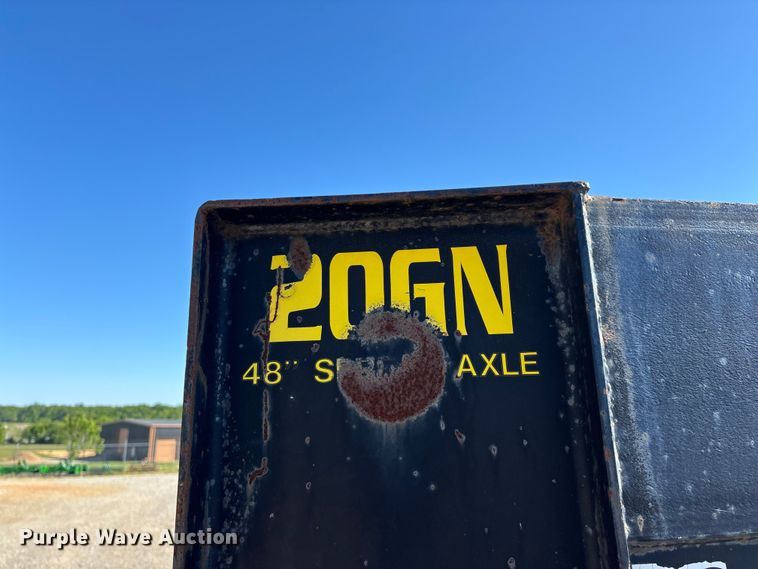 image for item EO4254 2005 Big Tex 20GN equipment trailer