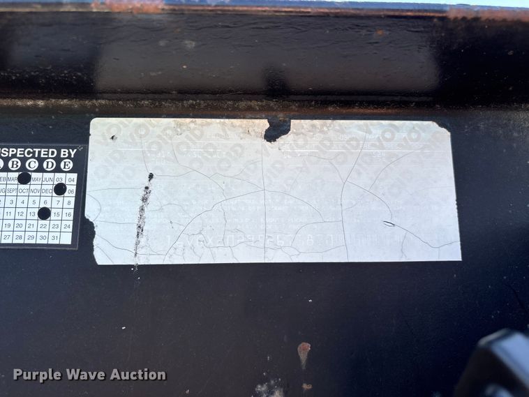 image for item EO4254 2005 Big Tex 20GN equipment trailer