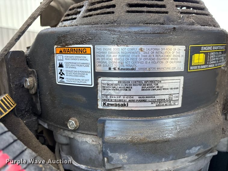 image for item EO4256 2022 Hustler Hyperdrive ZTR lawn mower