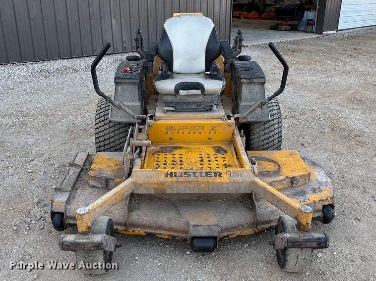 image for item EO4258 2018 Hustler Super Z Hyperdrive ZTR lawn mower