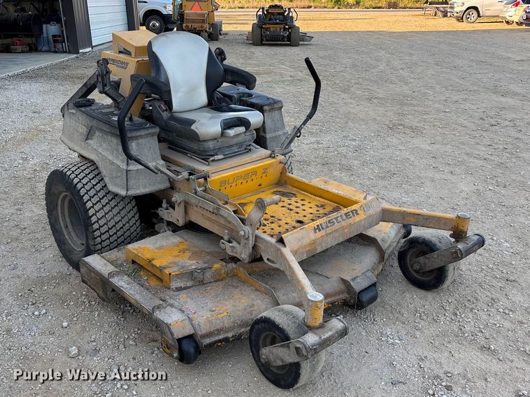 image for item EO4258 2018 Hustler Super Z Hyperdrive ZTR lawn mower