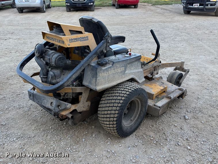 image for item EO4258 2018 Hustler Super Z Hyperdrive ZTR lawn mower