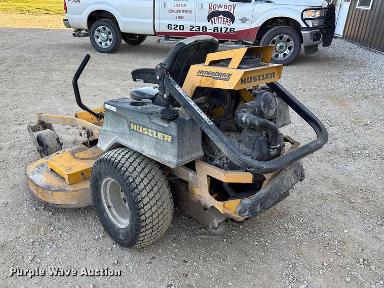 image for item EO4258 2018 Hustler Super Z Hyperdrive ZTR lawn mower