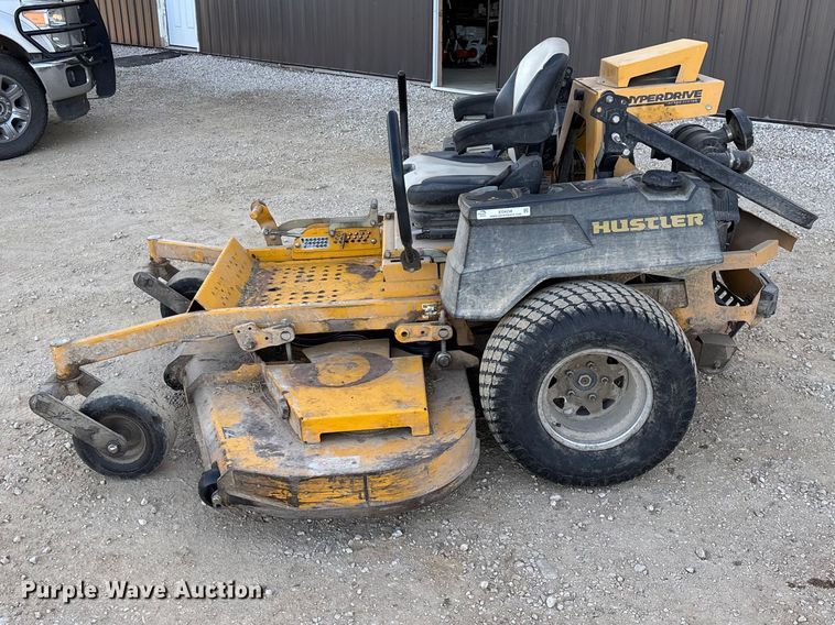 image for item EO4258 2018 Hustler Super Z Hyperdrive ZTR lawn mower