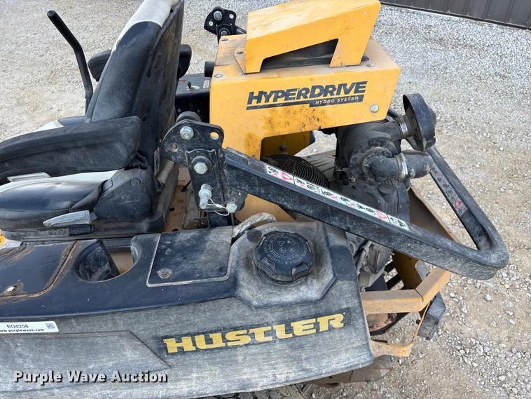image for item EO4258 2018 Hustler Super Z Hyperdrive ZTR lawn mower