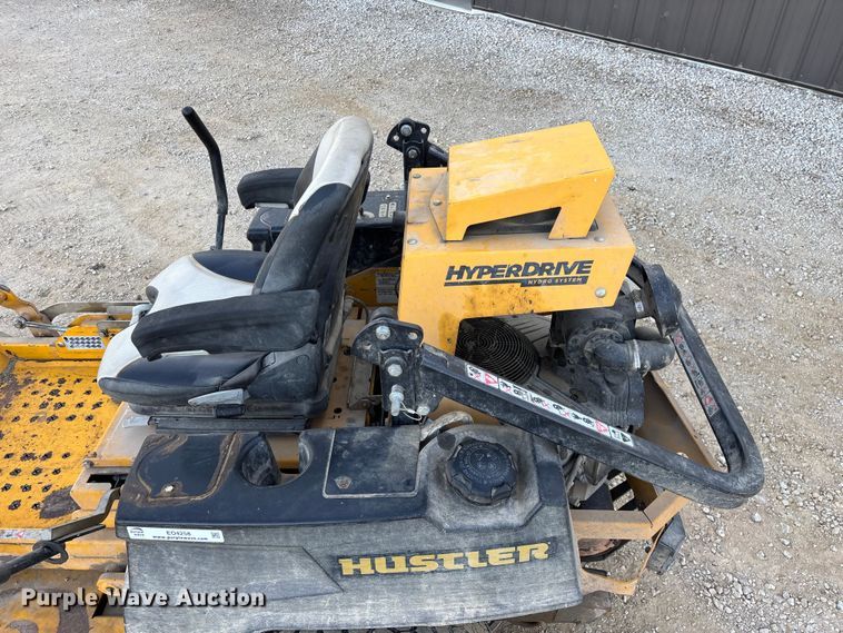 image for item EO4258 2018 Hustler Super Z Hyperdrive ZTR lawn mower
