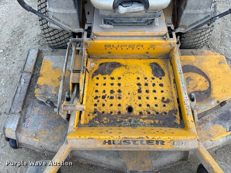 image for item EO4258 2018 Hustler Super Z Hyperdrive ZTR lawn mower