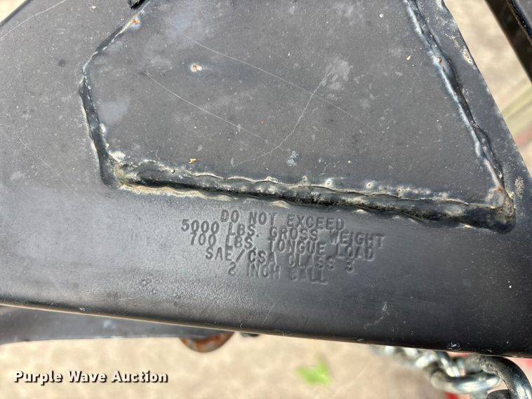 image for item EO4287 2004 utility trailer