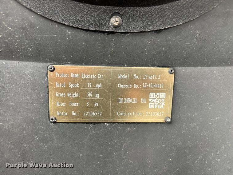 image for item EO4309 Icon LT-A617.2 golf cart
