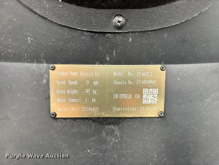 image for item EO4310 Icon LT-A617.2 golf cart