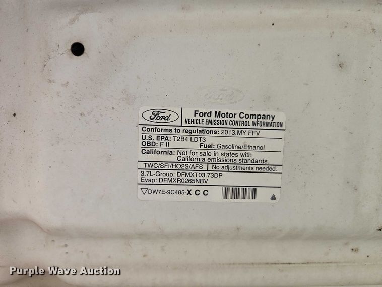 image for item EO7312 2013 Ford F150 pickup truck
