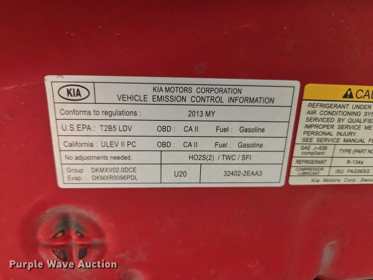 image for item EO7359 2013 Kia Soul 