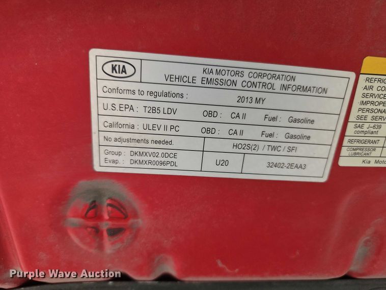 image for item EO7360 2013 Kia Soul 