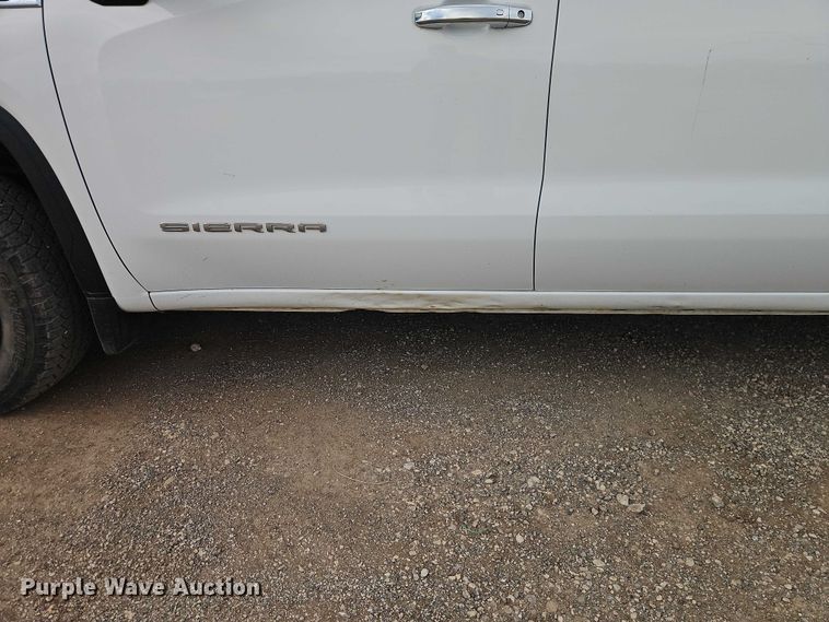 image for item EO7361 2021 GMC Sierra 1500 Crew Cab pickup truck