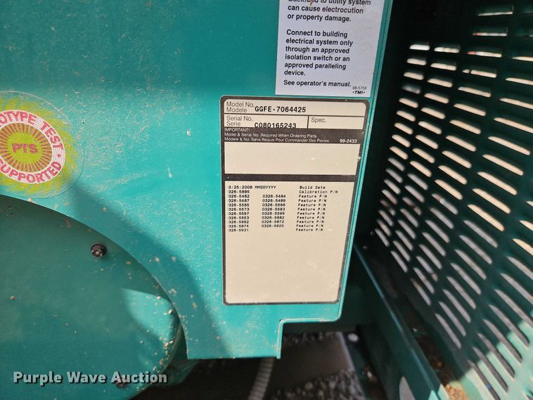 image for item EO7369 Cummins Power GGFE-7064425 generator