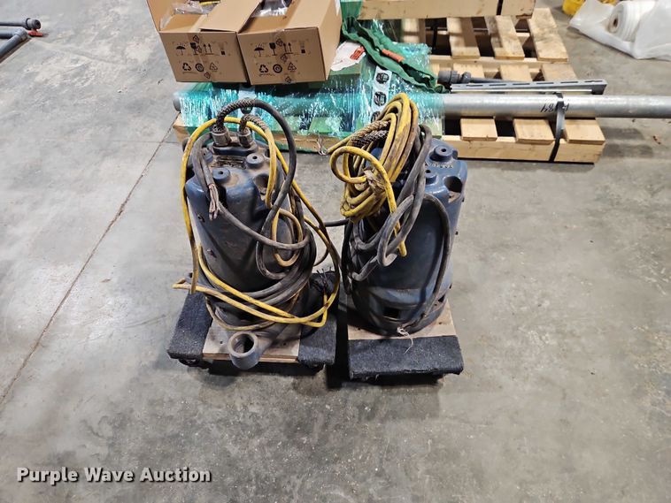 image for item EO7373 (2) Weil Pump 7202K3999 sump pumps