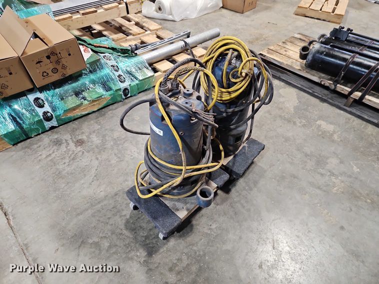 image for item EO7373 (2) Weil Pump 7202K3999 sump pumps