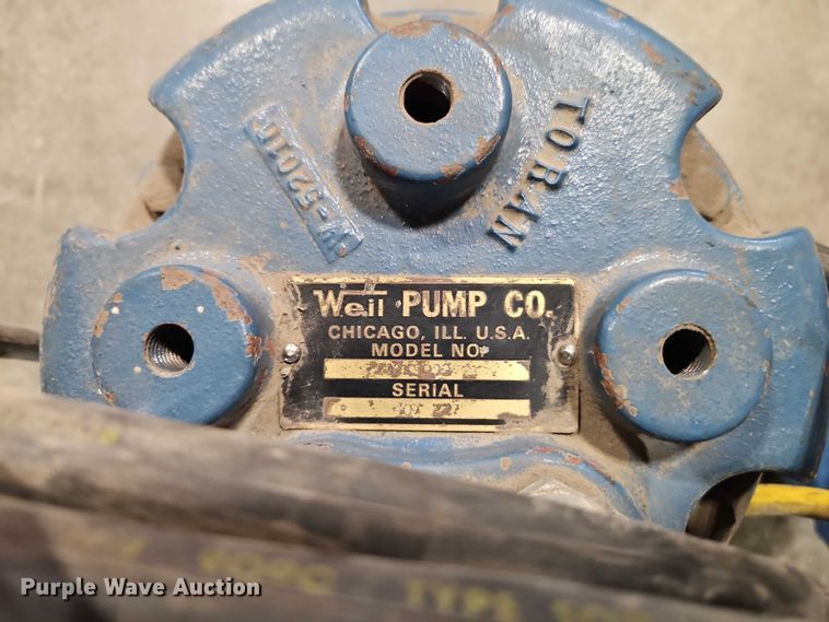 image for item EO7373 (2) Weil Pump 7202K3999 sump pumps