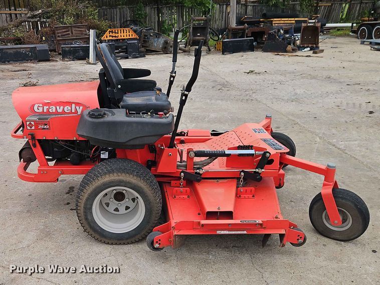 image for item EO7399 Gravely PM 260 Z ZTR lawn mower