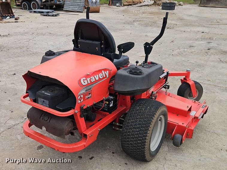 image for item EO7399 Gravely PM 260 Z ZTR lawn mower