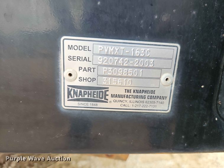 image for item EO7401 Knapheide PVMXT-163C flatbed