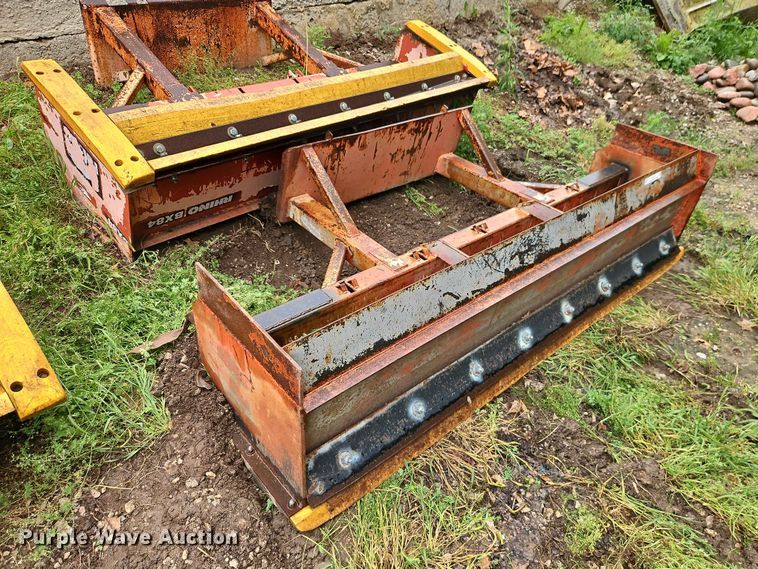 image for item EO7417 (2) skid steer box blades