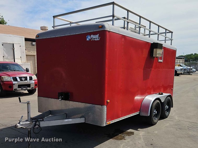 2004 Wells Cargo Road Force 7142 enclosed cargo trailer