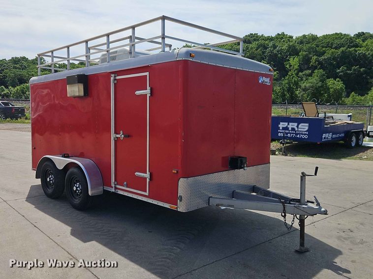 image for item EO7424 2004 Wells Cargo Road Force 7142 enclosed cargo trailer