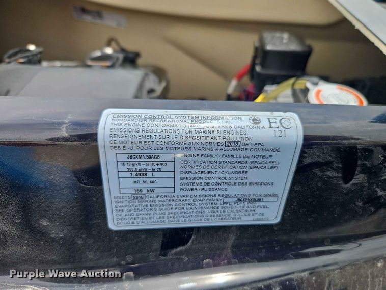 image for item EO7428 2018 Sea doo  RXT 230 personal watercraft