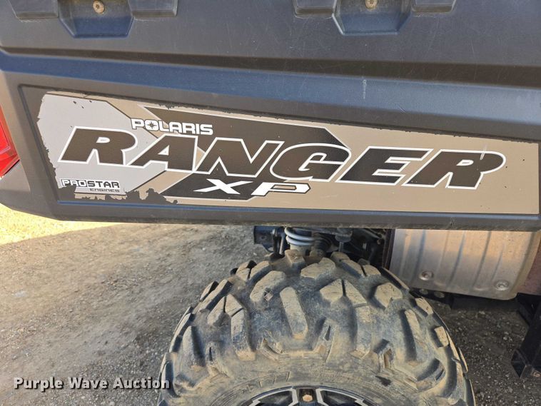 image for item ER1519 2017 Polaris Ranger 1000XP utility vehicle