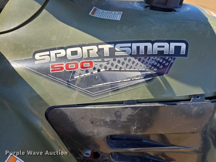image for item ER1548 2007 Polaris Sportsman 500 6x6 ATV
