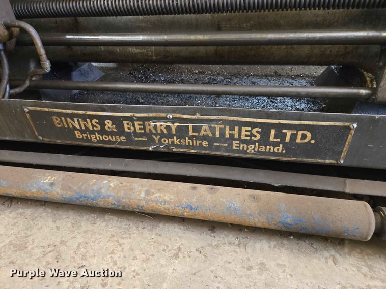 image for item ER1638 Binns & Berry Lathes LTD lathe