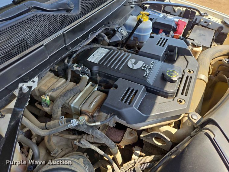 image for item ER1665 2020 RAM 3500 flatbed pickup truck