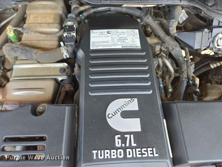 image for item ER1665 2020 RAM 3500 flatbed pickup truck