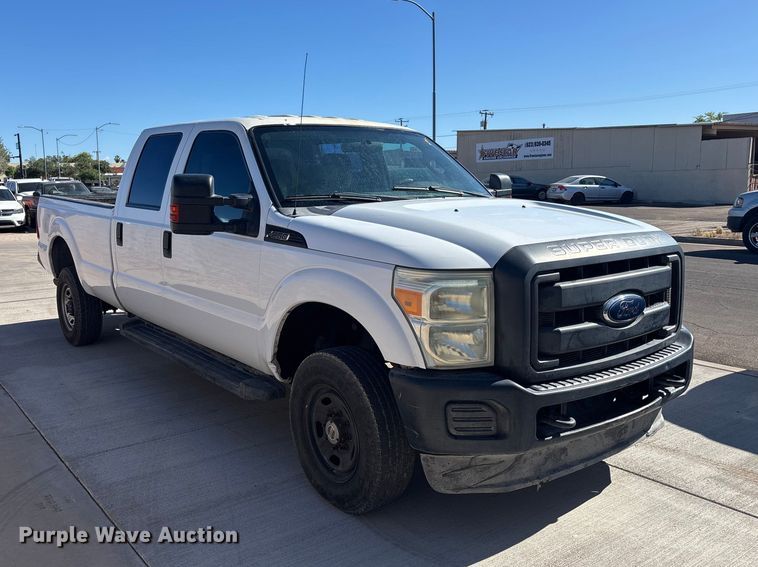 image for item ER7538 2012 Ford F250 Super Duty Crew Cab pickup truck