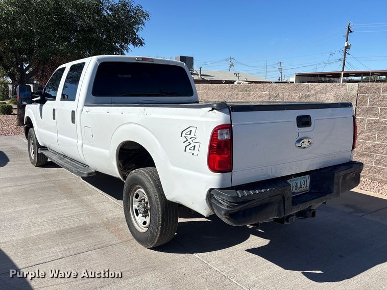image for item ER7538 2012 Ford F250 Super Duty Crew Cab pickup truck