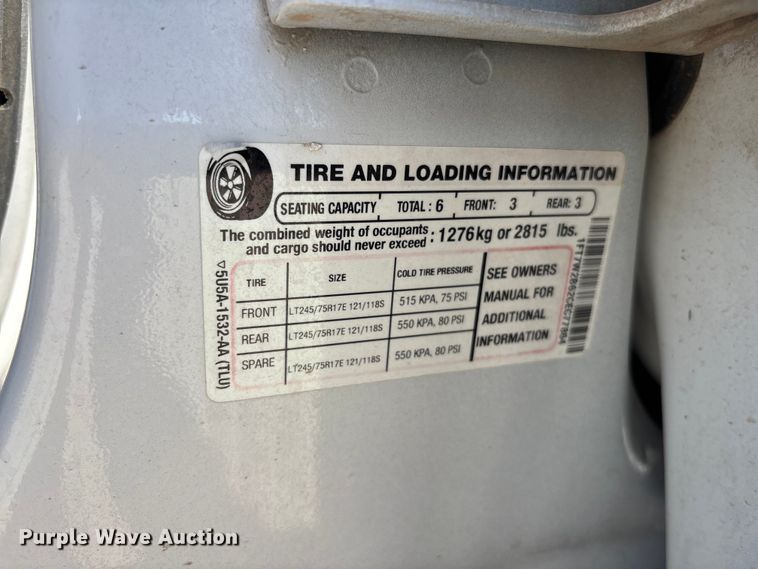 image for item ER7538 2012 Ford F250 Super Duty Crew Cab pickup truck