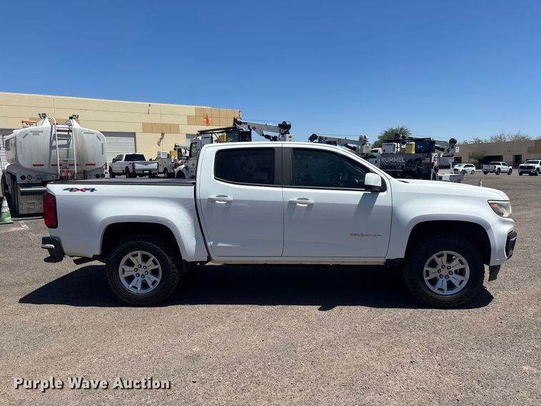 image for item ER7597 2022 Chevrolet Colorado  pickup truck