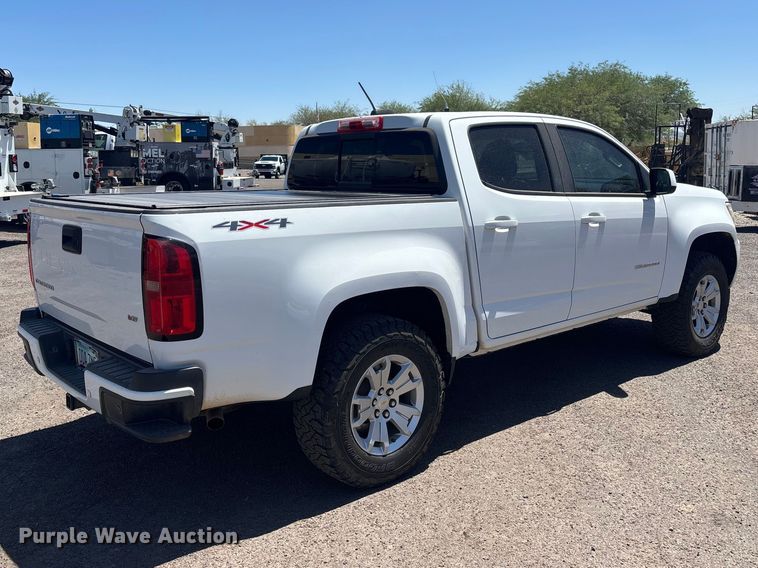 image for item ER7597 2022 Chevrolet Colorado  pickup truck
