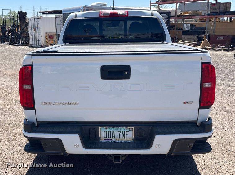 image for item ER7597 2022 Chevrolet Colorado  pickup truck