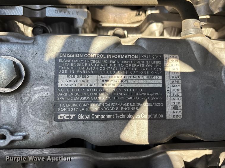 image for item ER7600 2017 UniCarriers CFS40 forklift