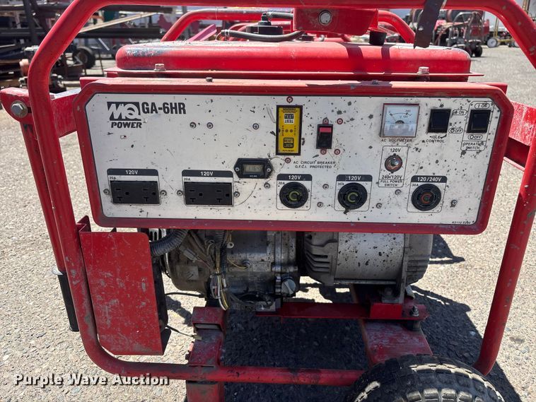 image for item ER7612 (5) Multiquip GA-6HR generators