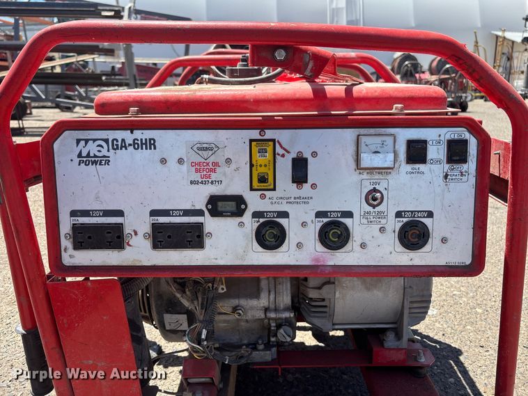 image for item ER7612 (5) Multiquip GA-6HR generators