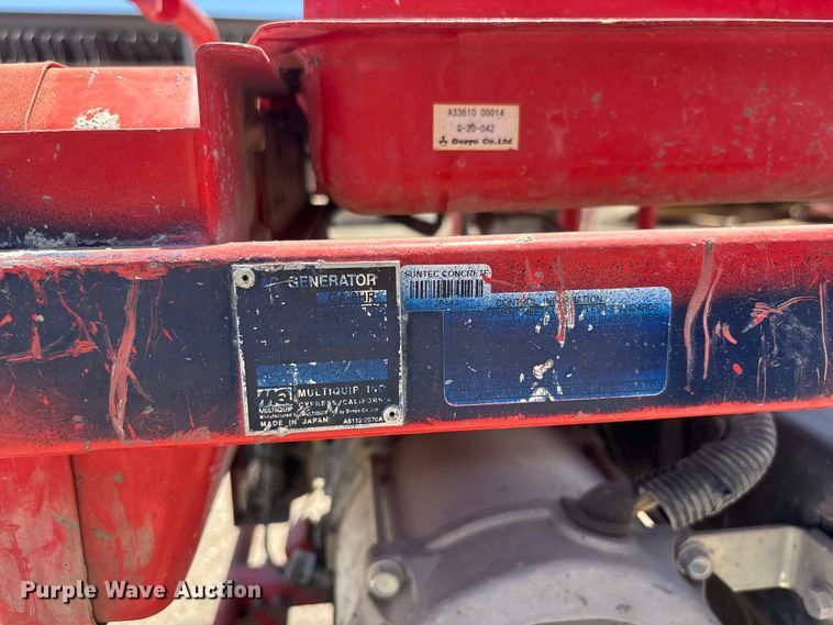 image for item ER7612 (5) Multiquip GA-6HR generators